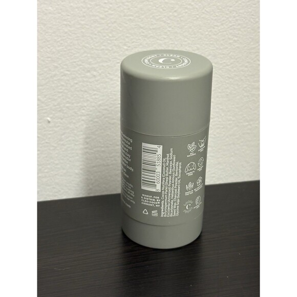Cleo Coco Charcoal Deodorant Free To Be Scent Free 1.7oz/50g - NEW - Picture 2 of 2